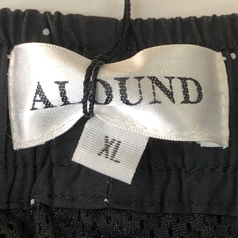 【中古品】【メンズ】 ALOUND アラウンド DOT NYLON PANT ALPT24AW-14BK ドット ナイロンパンツ ボトムス 151-251102-yy-29-tei サイズ：XL カラー：ブラック 万代Net店