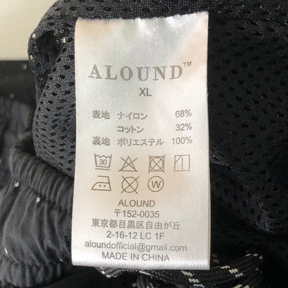 【中古品】【メンズ】 ALOUND アラウンド DOT NYLON PANT ALPT24AW-14BK ドット ナイロンパンツ ボトムス 151-251102-yy-29-tei サイズ：XL カラー：ブラック 万代Net店