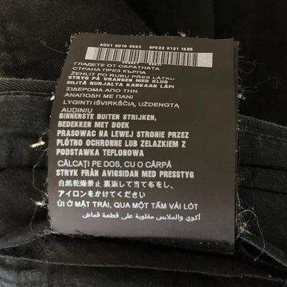 【中古品】【メンズ】 PRADA プラダ COTTON SHORT PANTS ACU1 2019 5693 コットン ショートパンツ ボトムス ハーフパンツ ショーツ 152-251103-yo-30-tei サイズ：48 カラー：ブラック 万代Net店