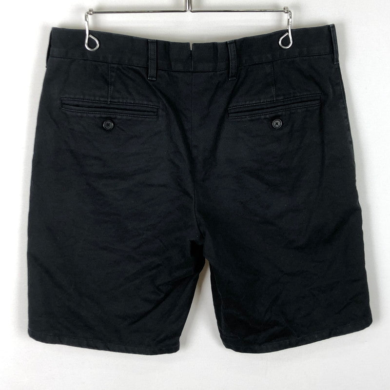 【中古品】【メンズ】 PRADA プラダ COTTON SHORT PANTS ACU1 2019 5693 コットン ショートパンツ ボトムス ハーフパンツ ショーツ 152-251103-yo-30-tei サイズ：48 カラー：ブラック 万代Net店