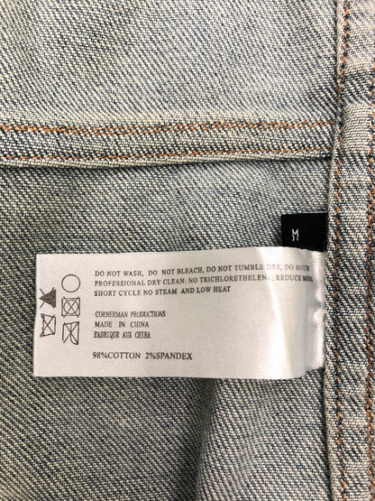 【中古品】【メンズ】 STAMPD スタンプド Distressed Denim Jacket デニムジャケット アウター 147-260819-SH-05-hon サイズ：M カラー：インディゴ 万代Net店
