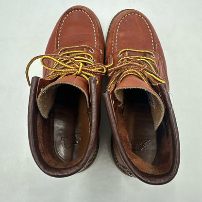【中古品】【メンズ/レディース】 REDWING 8875 MOC TOE BOOT レッドウィング アイリッシュセッター 6インチ モックトゥ 8875 ブーツ 164-260210-nm-05-tei サイズ：23cm カラー：ブラウン 万代Net店