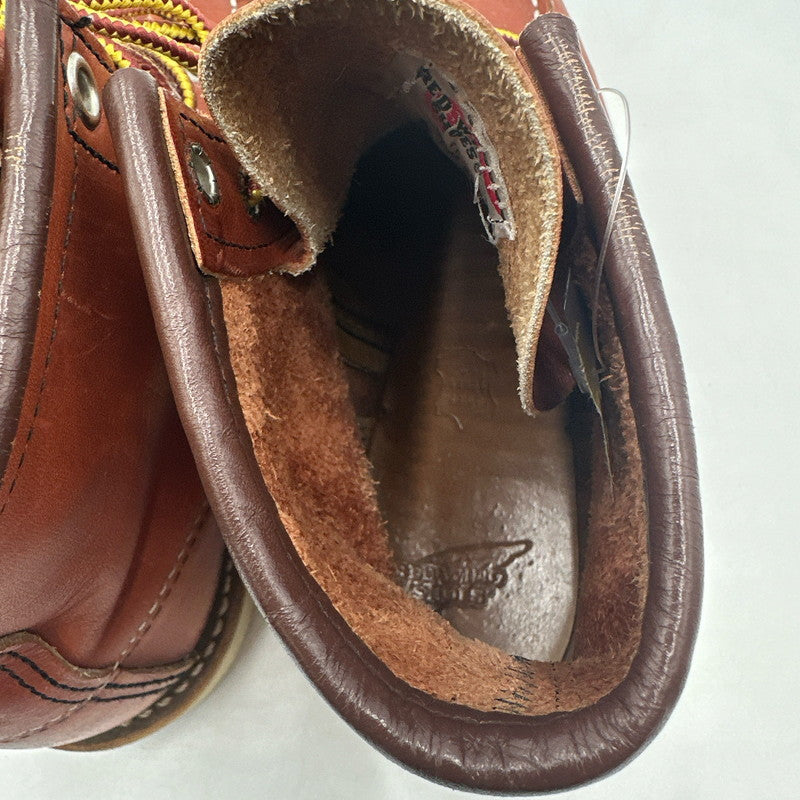 【中古品】【メンズ/レディース】 REDWING 8875 MOC TOE BOOT レッドウィング アイリッシュセッター 6インチ モックトゥ 8875 ブーツ 164-260210-nm-05-tei サイズ：23cm カラー：ブラウン 万代Net店