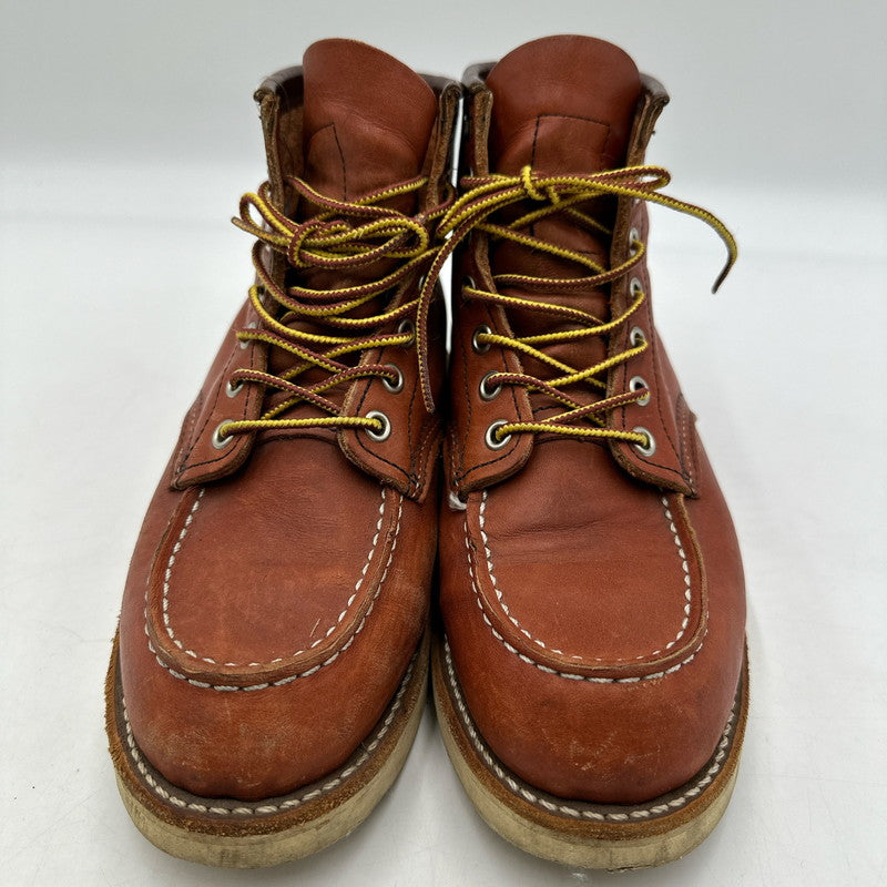 【中古品】【メンズ/レディース】 REDWING 8875 MOC TOE BOOT レッドウィング アイリッシュセッター 6インチ モックトゥ 8875 ブーツ 164-260210-nm-05-tei サイズ：23cm カラー：ブラウン 万代Net店