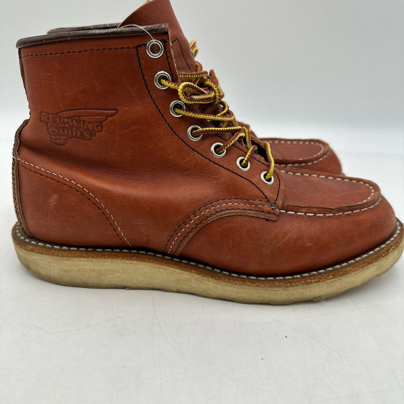 【中古品】【メンズ/レディース】 REDWING 8875 MOC TOE BOOT レッドウィング アイリッシュセッター 6インチ モックトゥ 8875 ブーツ 164-260210-nm-05-tei サイズ：23cm カラー：ブラウン 万代Net店