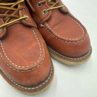 【中古品】【メンズ/レディース】 REDWING 8875 MOC TOE BOOT レッドウィング アイリッシュセッター 6インチ モックトゥ 8875 ブーツ 164-260210-nm-05-tei サイズ：23cm カラー：ブラウン 万代Net店