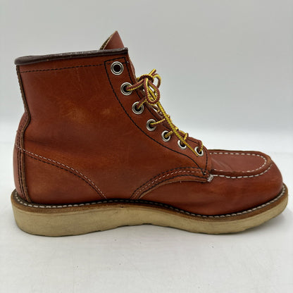 【中古品】【メンズ/レディース】 REDWING 8875 MOC TOE BOOT レッドウィング アイリッシュセッター 6インチ モックトゥ 8875 ブーツ 164-260210-nm-05-tei サイズ：23cm カラー：ブラウン 万代Net店
