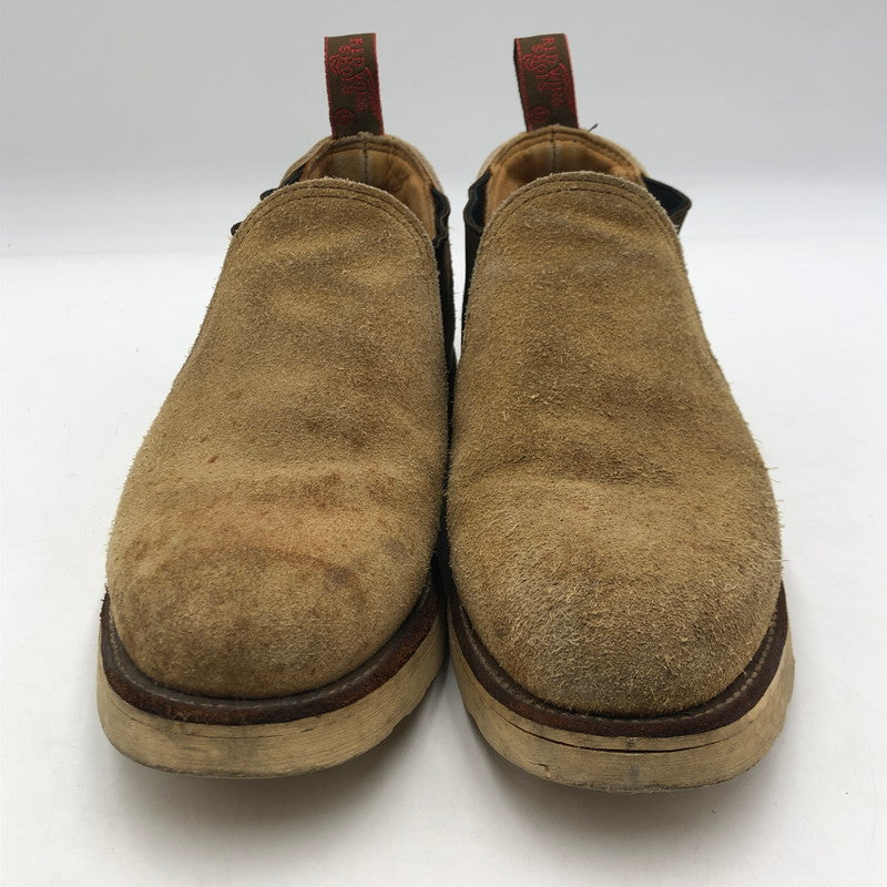 【中古品】【メンズ】 RED WING レッドウィング SUEDE SIDE GORE BOOTS 8148 スエード サイドゴア ブーツ 靴 ローカットブーツ 164-251106-ts-05-tei サイズ：26 カラー：ベージュ 万代Net店