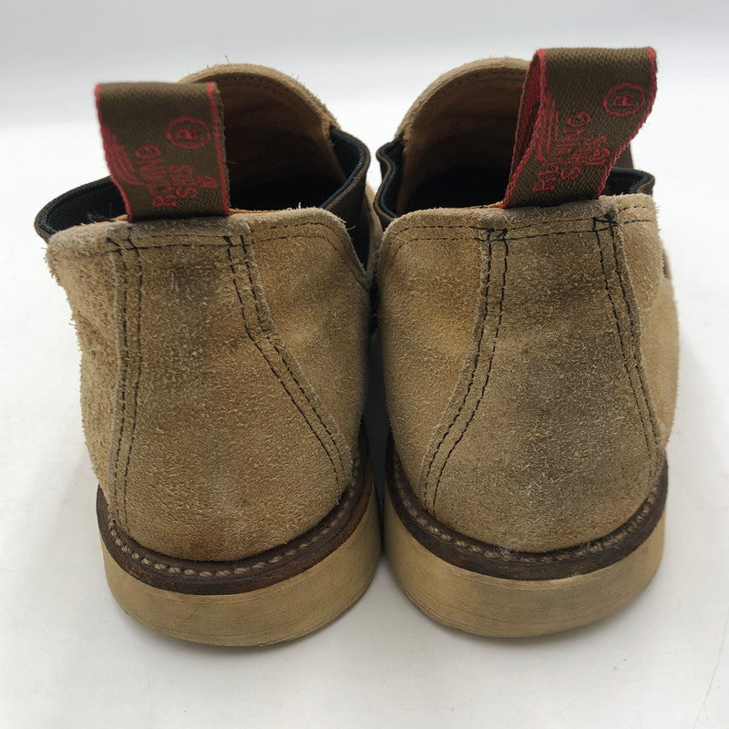【中古品】【メンズ】 RED WING レッドウィング SUEDE SIDE GORE BOOTS 8148 スエード サイドゴア ブーツ 靴 ローカットブーツ 164-251106-ts-05-tei サイズ：26 カラー：ベージュ 万代Net店