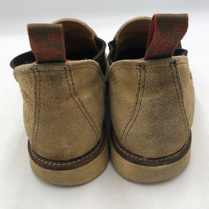 【中古品】【メンズ】 RED WING レッドウィング SUEDE SIDE GORE BOOTS 8148 スエード サイドゴア ブーツ 靴 ローカットブーツ 164-251106-ts-05-tei サイズ：26 カラー：ベージュ 万代Net店