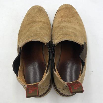 【中古品】【メンズ】 RED WING レッドウィング SUEDE SIDE GORE BOOTS 8148 スエード サイドゴア ブーツ 靴 ローカットブーツ 164-251106-ts-05-tei サイズ：26 カラー：ベージュ 万代Net店