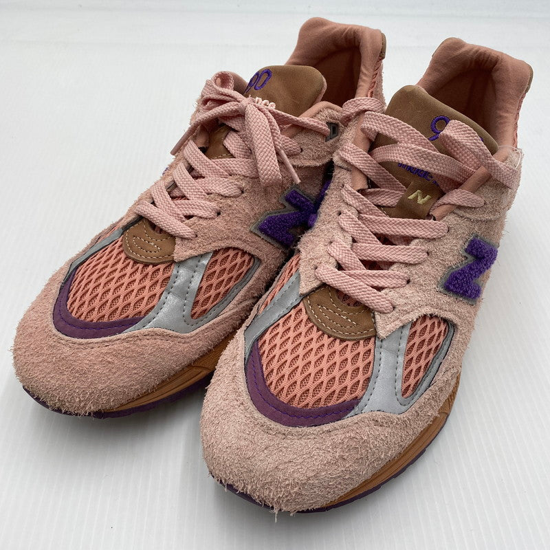 【中古美品】【メンズ】 NEW BALANCE ニューバランス M990SB2 SALEHE BEMBURY 990v2 サレへ・ベンバリー スニーカー 靴 162-260801-nm-04-tei サイズ：28cm カラー：ピンク 万代Net店