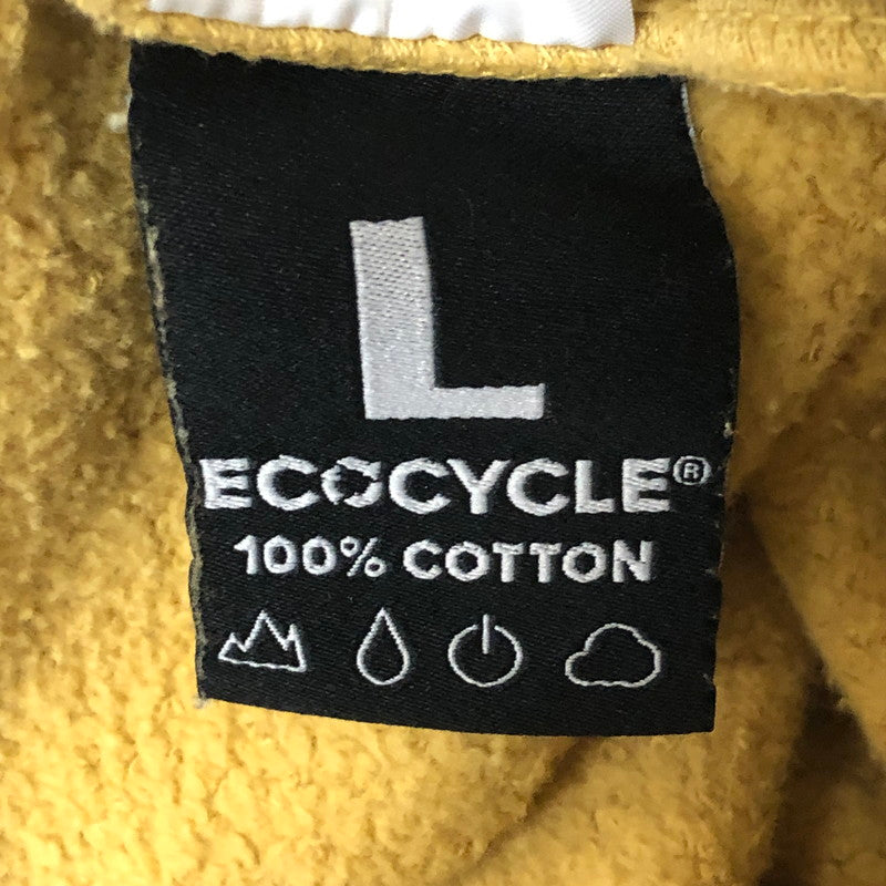 【中古品】【メンズ】 EMOTIONALLY UNAVAILABLE エモーショナリー アンアベイラブル EU WAVY SCRIPT SWEAT SHORT EU-S22-0000-033 スクリプト スウェット ショーツ ボトムス ハーフパンツ ショートパンツ 152-251124-yo-21-tei サイズ：L カラー：イエロー 万代Net店