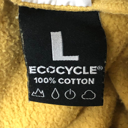 【中古品】【メンズ】 EMOTIONALLY UNAVAILABLE エモーショナリー アンアベイラブル EU WAVY SCRIPT SWEAT SHORT EU-S22-0000-033 スクリプト スウェット ショーツ ボトムス ハーフパンツ ショートパンツ 152-251124-yo-21-tei サイズ：L カラー：イエロー 万代Net店