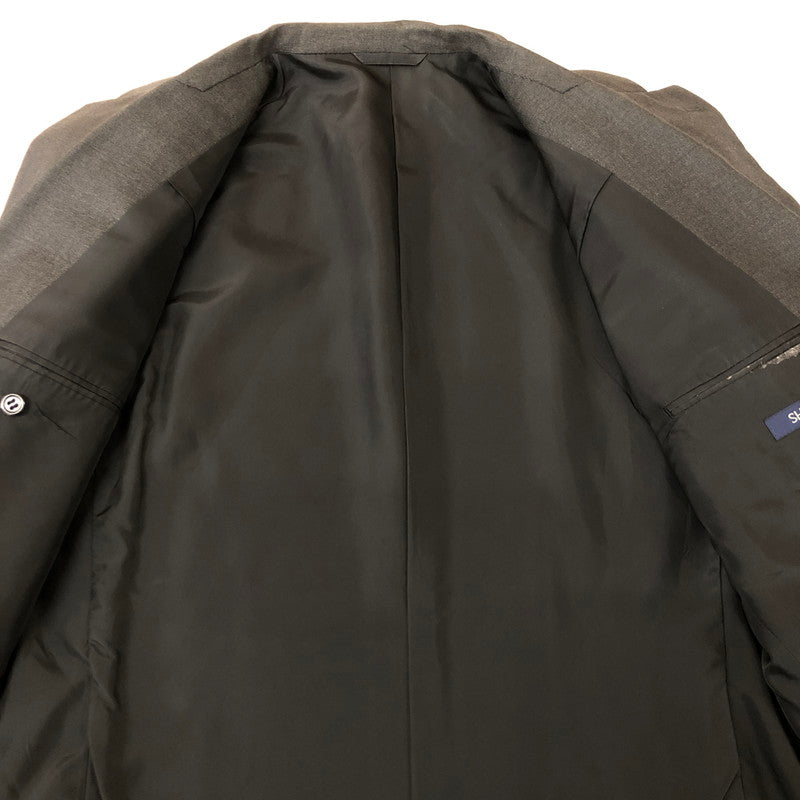 【中古品】【メンズ】 SHIPS シップス SET UP SUIT 11-772904-3 セットアップ スーツ ジャケット パンツ 147-251124-yo-19-tei サイズ：41/33 カラー：グレー 万代Net店