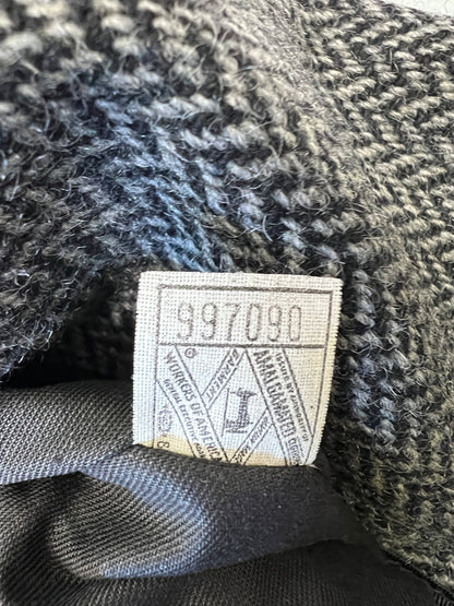【中古品】【メンズ】 ALLI GATOR WEATHERSTYLE アリ ゲーター ウェザースタイル HERRINGBONE SOUTIEN COLLAR COAT ヘリンボーン ステンカラーコート アウター 145-261002-AS-7-hon サイズ：44R カラー：グレー 万代Net店