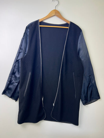 【中古品】【メンズ】 ALLI GATOR WEATHERSTYLE アリ ゲーター ウェザースタイル HERRINGBONE SOUTIEN COLLAR COAT ヘリンボーン ステンカラーコート アウター 145-261002-AS-7-hon サイズ：44R カラー：グレー 万代Net店