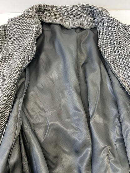 【中古品】【メンズ】 ALLI GATOR WEATHERSTYLE アリ ゲーター ウェザースタイル HERRINGBONE SOUTIEN COLLAR COAT ヘリンボーン ステンカラーコート アウター 145-261002-AS-7-hon サイズ：44R カラー：グレー 万代Net店