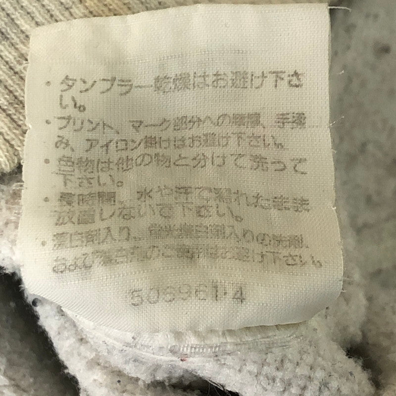 【現状渡し品】【メンズ】 Champion チャンピオン 80's L/S LOGO SWEAT VINTAGE CS1102 80年代 ロングスリーブ ロゴ スウェット 長袖 トップス トレーナー 145-251106-ks-18-tei サイズ：X0 カラー：ホワイト 万代Net店