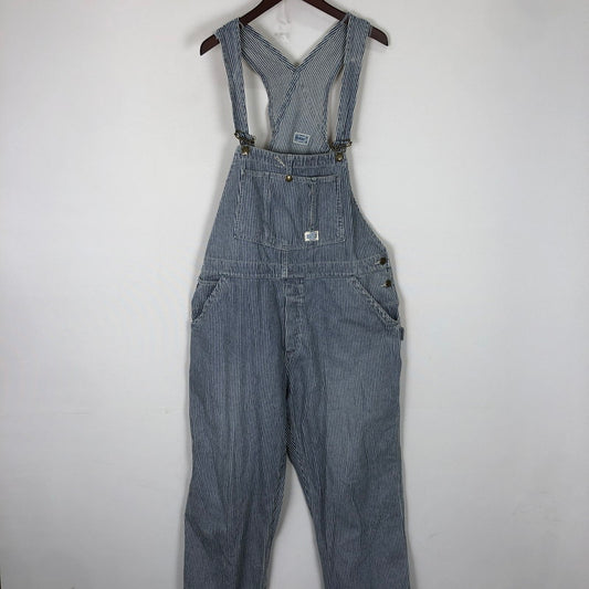 【中古品】【メンズ】 UNION HERCULES MADE ユニオン ヘラクレス メイド JOHNBULL OVERALL HE251P01 ジョンブル オーバーオール ボトムス 156-251106-ks-31-tei サイズ：32 カラー：ヒッコリー 万代Net店