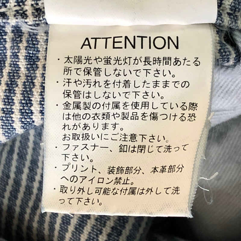 【中古品】【メンズ】 UNION HERCULES MADE ユニオン ヘラクレス メイド JOHNBULL OVERALL HE251P01 ジョンブル オーバーオール ボトムス 156-251106-ks-31-tei サイズ：32 カラー：ヒッコリー 万代Net店