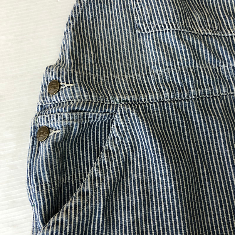 【中古品】【メンズ】 UNION HERCULES MADE ユニオン ヘラクレス メイド JOHNBULL OVERALL HE251P01 ジョンブル オーバーオール ボトムス 156-251106-ks-31-tei サイズ：32 カラー：ヒッコリー 万代Net店