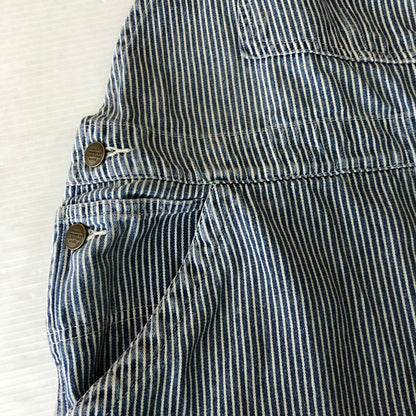 【中古品】【メンズ】 UNION HERCULES MADE ユニオン ヘラクレス メイド JOHNBULL OVERALL HE251P01 ジョンブル オーバーオール ボトムス 156-251106-ks-31-tei サイズ：32 カラー：ヒッコリー 万代Net店