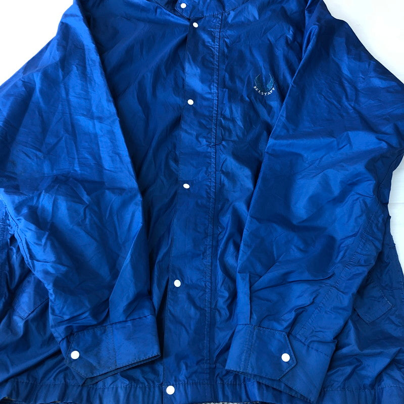 【現状渡し品】【メンズ】 BELSTAFF ベルスタッフ 80's COACH JACKET VINTAGE 80年代 コーチ ジャケット ライトアウター ヴィンテージ 145-251106-ks-14-tei サイズ：XL相当 カラー：ブルー 万代Net店