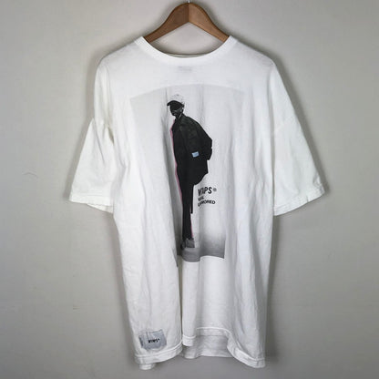 【中古品】【メンズ】 WTAPS ダブルタップス 25SS 251MV/SS/Cotton 251ATDT-STM01S 251MV ショートスリーブ コットン Ｔシャツ 半袖 トップス 142-251106-ks-01-tei サイズ：04 カラー：ホワイト 万代Net店