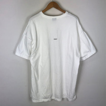 【中古品】【メンズ】 WTAPS ダブルタップス 25SS 251MV/SS/Cotton 251ATDT-STM01S 251MV ショートスリーブ コットン Ｔシャツ 半袖 トップス 142-251106-ks-01-tei サイズ：04 カラー：ホワイト 万代Net店