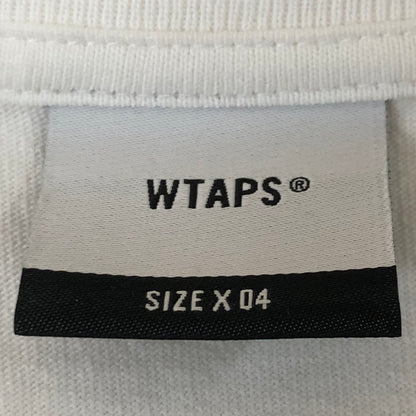 【中古品】【メンズ】 WTAPS ダブルタップス 25SS 251MV/SS/Cotton 251ATDT-STM01S 251MV ショートスリーブ コットン Ｔシャツ 半袖 トップス 142-251106-ks-01-tei サイズ：04 カラー：ホワイト 万代Net店