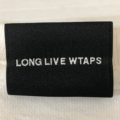 【中古品】【メンズ】 WTAPS ダブルタップス 25SS 251MV/SS/Cotton 251ATDT-STM01S 251MV ショートスリーブ コットン Ｔシャツ 半袖 トップス 142-251106-ks-01-tei サイズ：04 カラー：ホワイト 万代Net店