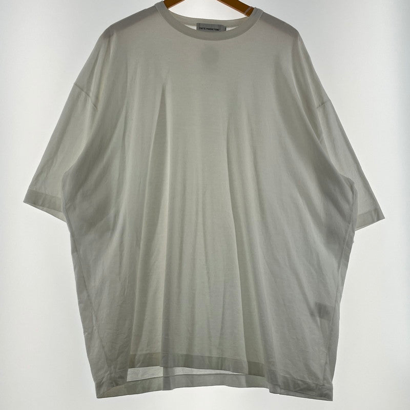 【中古品】【メンズ】 COOTIE クーティ OVER SIZED TEE オーバーサイズド Ｔシャツ 半袖 トップス ビッグシルエット 142-260617-sa-08-tei サイズ：M カラー：ホワイト 万代Net店