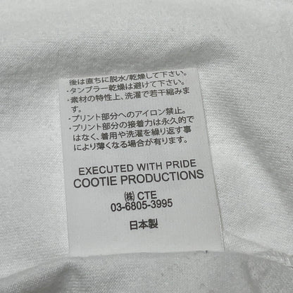 【中古品】【メンズ】 COOTIE クーティ OVER SIZED TEE オーバーサイズド Ｔシャツ 半袖 トップス ビッグシルエット 142-260617-sa-08-tei サイズ：M カラー：ホワイト 万代Net店