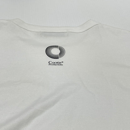 【中古品】【メンズ】 COOTIE クティ OVERSIZED L/S TEE オーバーサイズド ロングスリーブ Tシャツ 長袖 トップス ビッグシルエット 142-260617-sa-10-tei サイズ：M カラー：ホワイト 万代Net店