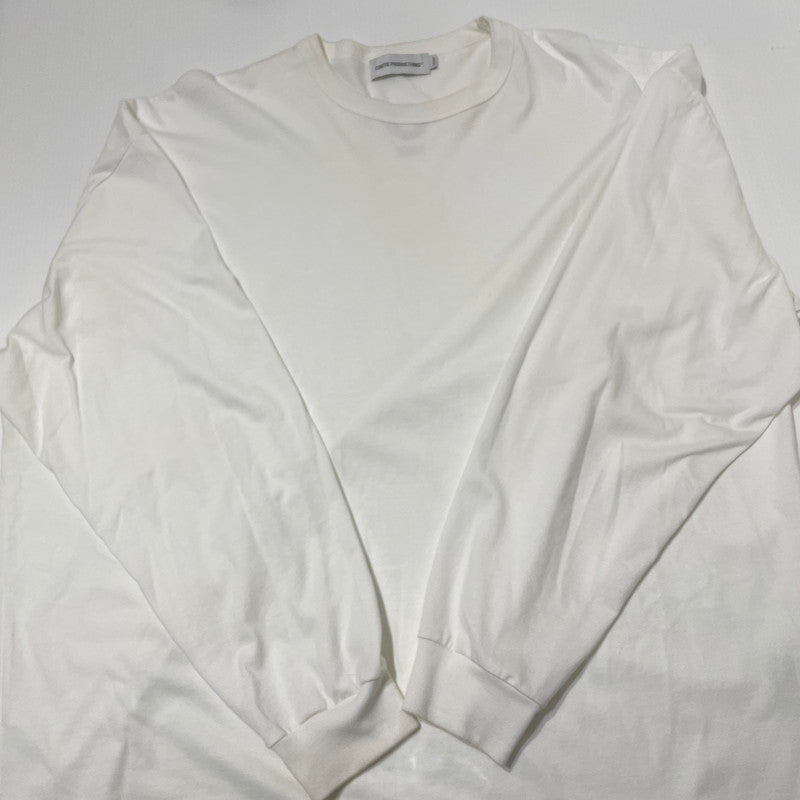 【中古品】【メンズ】 COOTIE クティ OVERSIZED L/S TEE オーバーサイズド ロングスリーブ Tシャツ 長袖 トップス ビッグシルエット 142-260617-sa-10-tei サイズ：M カラー：ホワイト 万代Net店