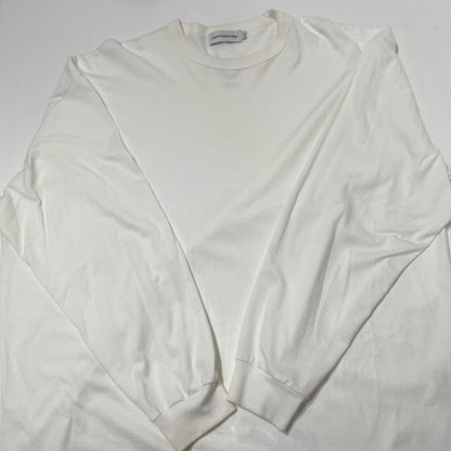 【中古品】【メンズ】 COOTIE クティ OVERSIZED L/S TEE オーバーサイズド ロングスリーブ Tシャツ 長袖 トップス ビッグシルエット 142-260617-sa-10-tei サイズ：M カラー：ホワイト 万代Net店