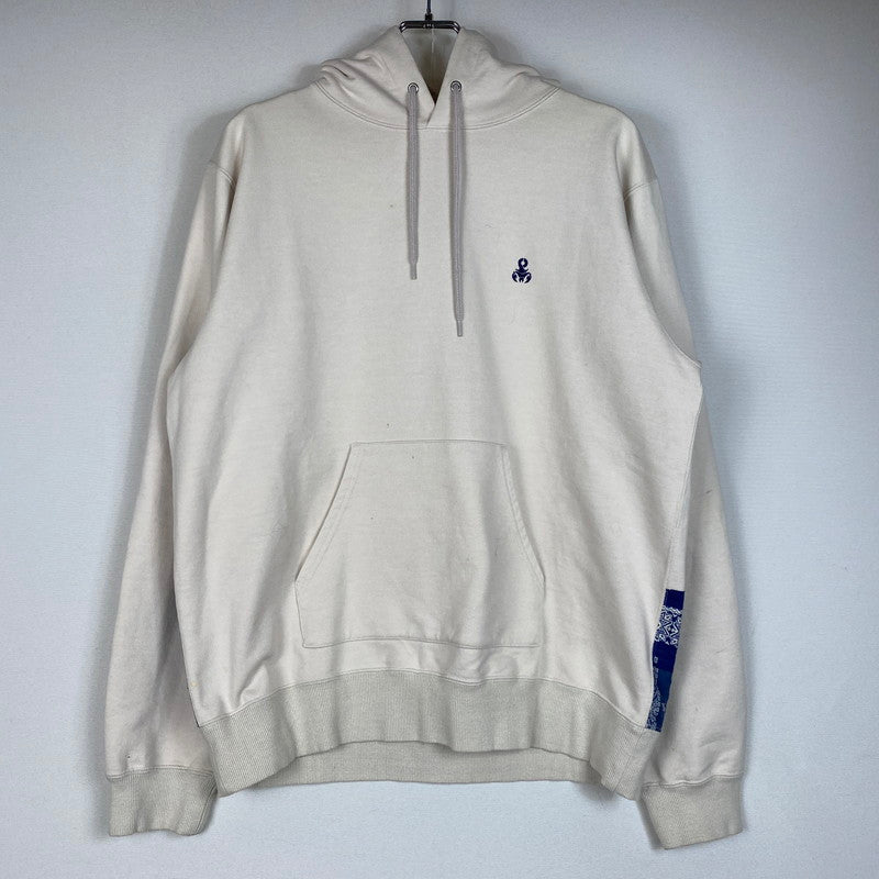 【現状渡し品】【メンズ】 SOPHNET. ソフネット BANDANA PATCH HOODIE SOPH-202064 バンダナ パッチ フーディー トップス プルーオーバーパーカー 142-260716-ss-03-tei サイズ：M カラー：アイボリー 万代Net店