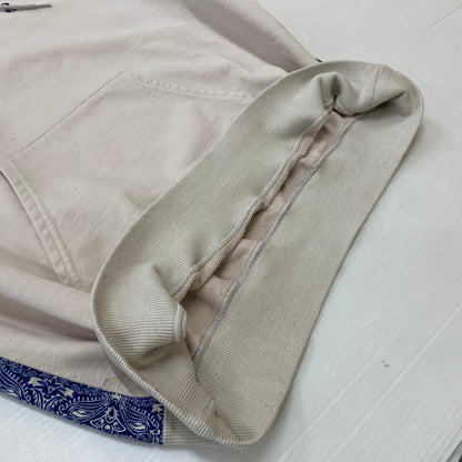 【現状渡し品】【メンズ】 SOPHNET. ソフネット BANDANA PATCH HOODIE SOPH-202064 バンダナ パッチ フーディー トップス プルーオーバーパーカー 142-260716-ss-03-tei サイズ：M カラー：アイボリー 万代Net店