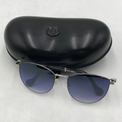 【中古品】【メンズ】 MONCLER モンクレール SUNGLASSES ML 0085 16X サングラス アイウェア アクセサリー 203-251115-yy-13-tei サイズ：56□17 140 カラー：シルバー 万代Net店