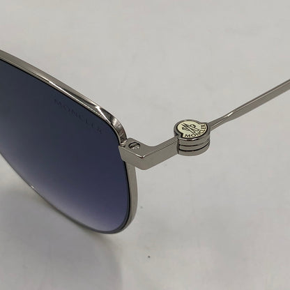 【中古品】【メンズ】 MONCLER モンクレール SUNGLASSES ML 0085 16X サングラス アイウェア アクセサリー 203-251115-yy-13-tei サイズ：56□17 140 カラー：シルバー 万代Net店