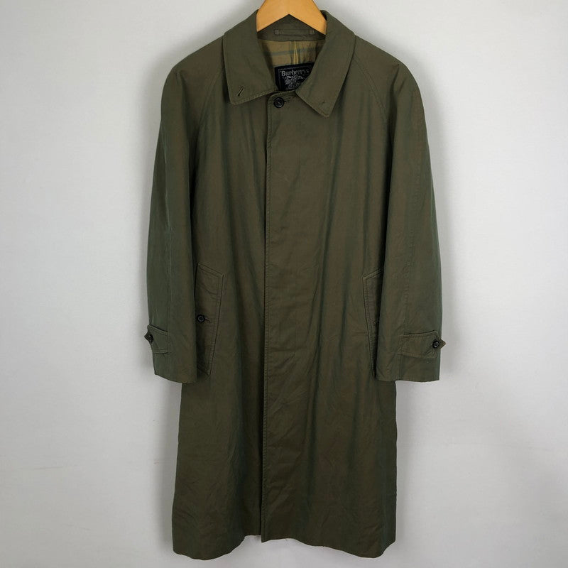 【中古品】【メンズ】 Burberrys バーバリーズ 60~70's SOUTIEN COLLAR COAT VINTAGE WR050-902-79 60~70年代 ステンカラーコート ライトアウター REGDタグ ヴィンテージ 141-251110-yy-07-tei サイズ：M カラー：カーキ 万代Net店