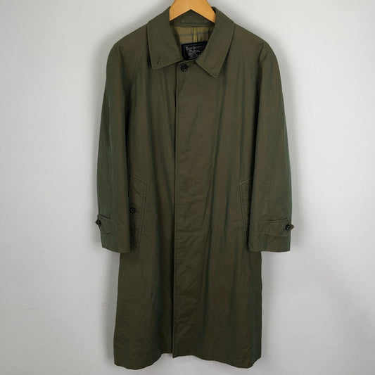【中古品】【メンズ】 Burberrys バーバリーズ 60~70's SOUTIEN COLLAR COAT VINTAGE WR050-902-79 60~70年代 ステンカラーコート ライトアウター REGDタグ ヴィンテージ 141-251110-yy-07-tei サイズ：M カラー：カーキ 万代Net店
