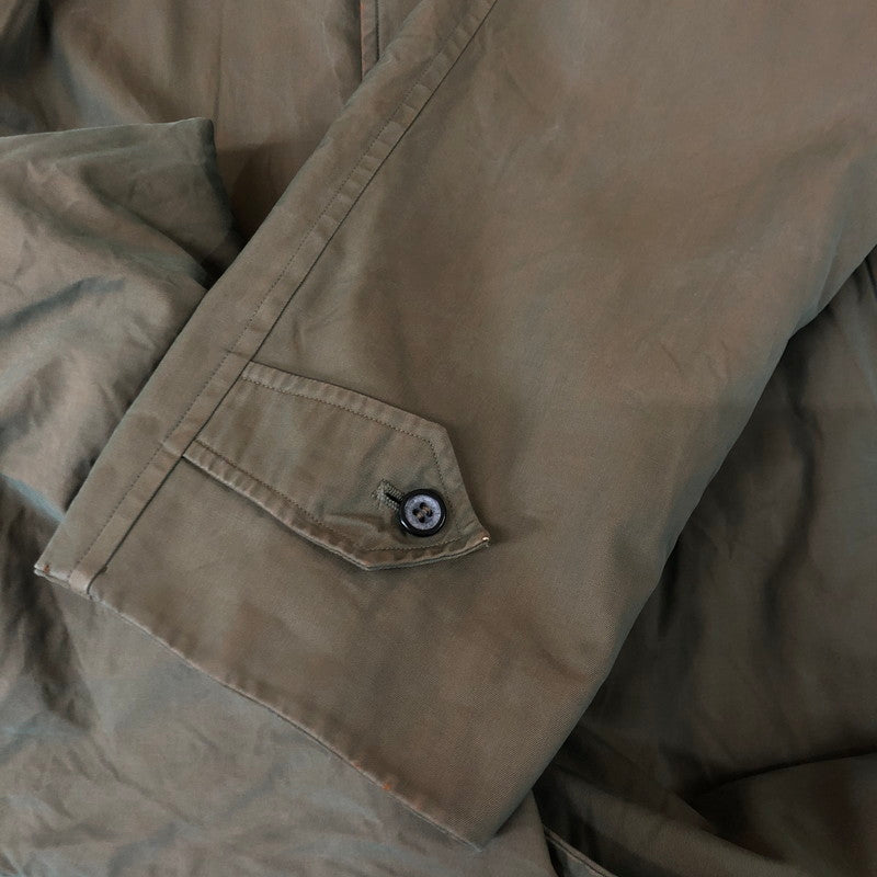 【中古品】【メンズ】 Burberrys バーバリーズ 60~70's SOUTIEN COLLAR COAT VINTAGE WR050-902-79 60~70年代 ステンカラーコート ライトアウター REGDタグ ヴィンテージ 141-251110-yy-07-tei サイズ：M カラー：カーキ 万代Net店