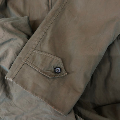 【中古品】【メンズ】 Burberrys バーバリーズ 60~70's SOUTIEN COLLAR COAT VINTAGE WR050-902-79 60~70年代 ステンカラーコート ライトアウター REGDタグ ヴィンテージ 141-251110-yy-07-tei サイズ：M カラー：カーキ 万代Net店