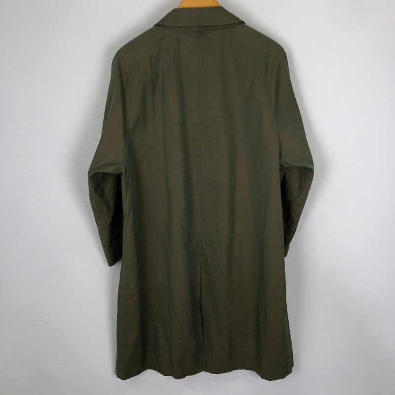 【中古品】【メンズ】 Burberrys バーバリーズ 60~70's SOUTIEN COLLAR COAT VINTAGE WR050-902-79 60~70年代 ステンカラーコート ライトアウター REGDタグ ヴィンテージ 141-251110-yy-07-tei サイズ：M カラー：カーキ 万代Net店