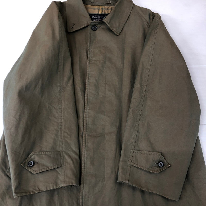 【中古品】【メンズ】 Burberrys バーバリーズ 60~70's SOUTIEN COLLAR COAT VINTAGE WR050-902-79 60~70年代 ステンカラーコート ライトアウター REGDタグ ヴィンテージ 141-251110-yy-07-tei サイズ：M カラー：カーキ 万代Net店