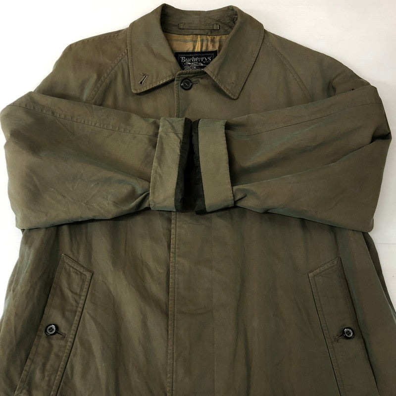 【中古品】【メンズ】 Burberrys バーバリーズ 60~70's SOUTIEN COLLAR COAT VINTAGE WR050-902-79 60~70年代 ステンカラーコート ライトアウター REGDタグ ヴィンテージ 141-251110-yy-07-tei サイズ：M カラー：カーキ 万代Net店