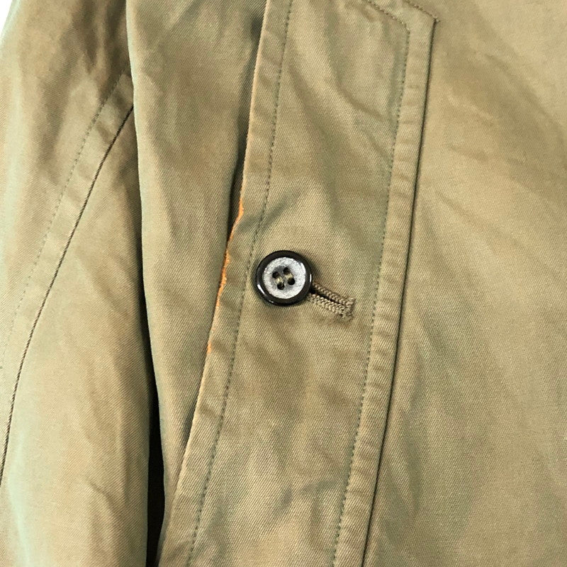 【中古品】【メンズ】 Burberrys バーバリーズ 60~70's SOUTIEN COLLAR COAT VINTAGE WR050-902-79 60~70年代 ステンカラーコート ライトアウター REGDタグ ヴィンテージ 141-251110-yy-07-tei サイズ：M カラー：カーキ 万代Net店
