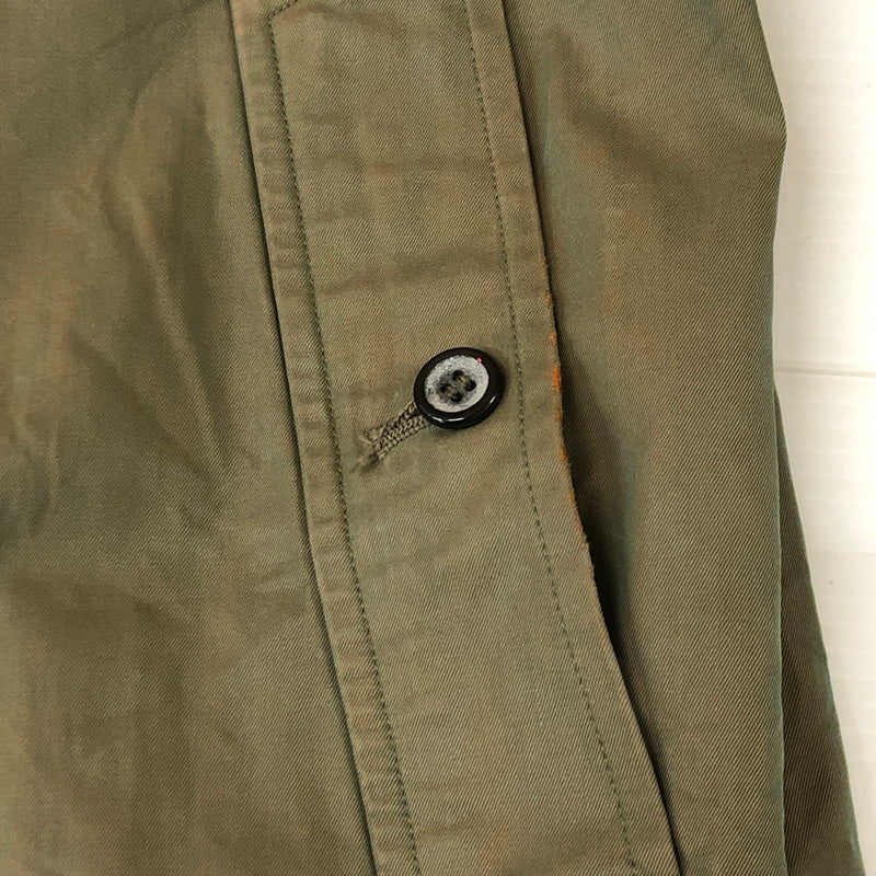 【中古品】【メンズ】 Burberrys バーバリーズ 60~70's SOUTIEN COLLAR COAT VINTAGE WR050-902-79 60~70年代 ステンカラーコート ライトアウター REGDタグ ヴィンテージ 141-251110-yy-07-tei サイズ：M カラー：カーキ 万代Net店